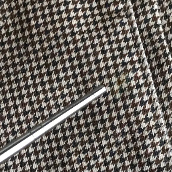 Frame Denim Brown Houndstooth Flare Jeans - Picture 15 of 16